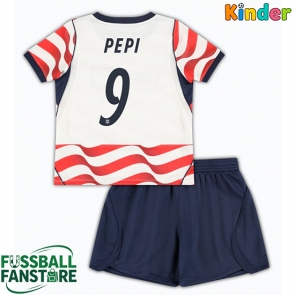 Vereinigte Staaten Ricardo Pepi #9 Replik Heimtrikot Kinder WM 2026 Kurzarm (+ Kurze Hosen)